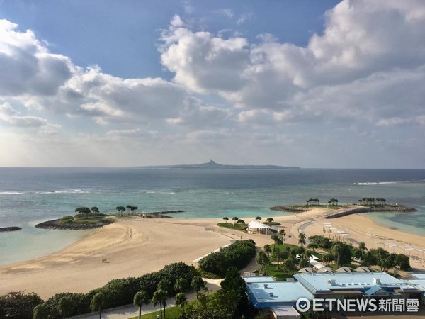 沖繩，海島，沙灘。（圖／記者董美琪攝）