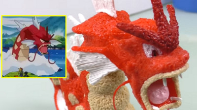 3D列印筆繪出「紅色暴鯉龍」　擬真程度讓人跪了