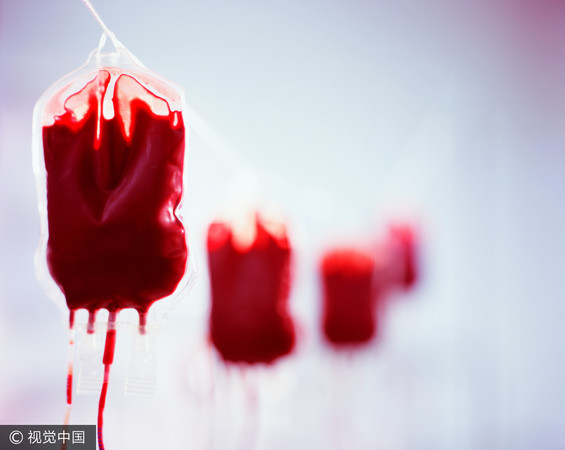 ▲輸血,捐血,注血,血液。（圖／視覺中國）