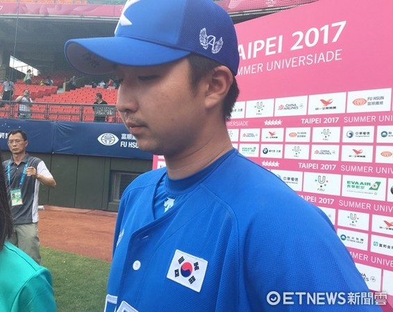 ▲2017世大運韓國隊投手崔採興。（圖／記者陳立勳攝）
