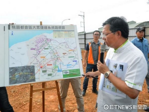 ▲捷運綠線八德設置5個車站，將盡速於106年底前完成發包。（圖／桃園市政府提供）