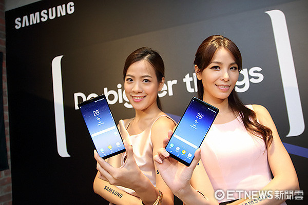 ▲ 三星 GALAXY Note 8 在台亮相、實機操作體驗。（圖／記者鄭惟仁攝）