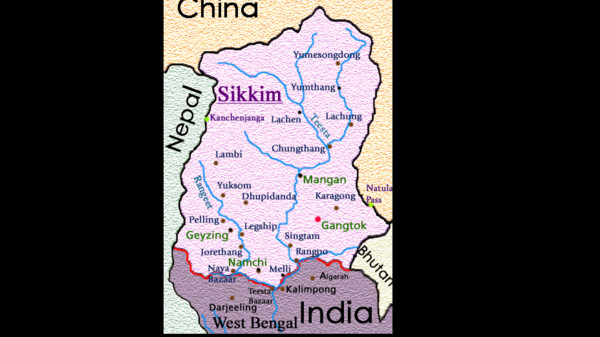 ▲▼錫金王國遭到民主國家印度併吞。（圖／翻攝自維基百科）