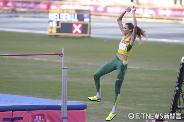▲▼ 0826 世大運女子跳高立陶宛的帕爾塞特(Airine Palsyte)。（圖／記者黃克翔攝）