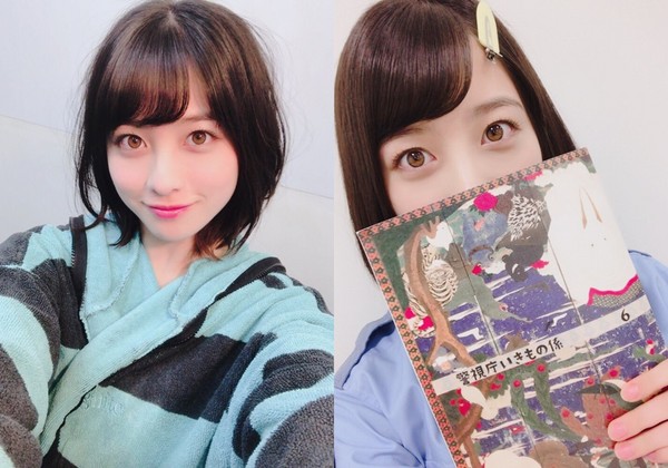 ▲橋本環奈自拍美瞳，網友發現驚人真相。（圖／翻攝自橋本環奈推特）