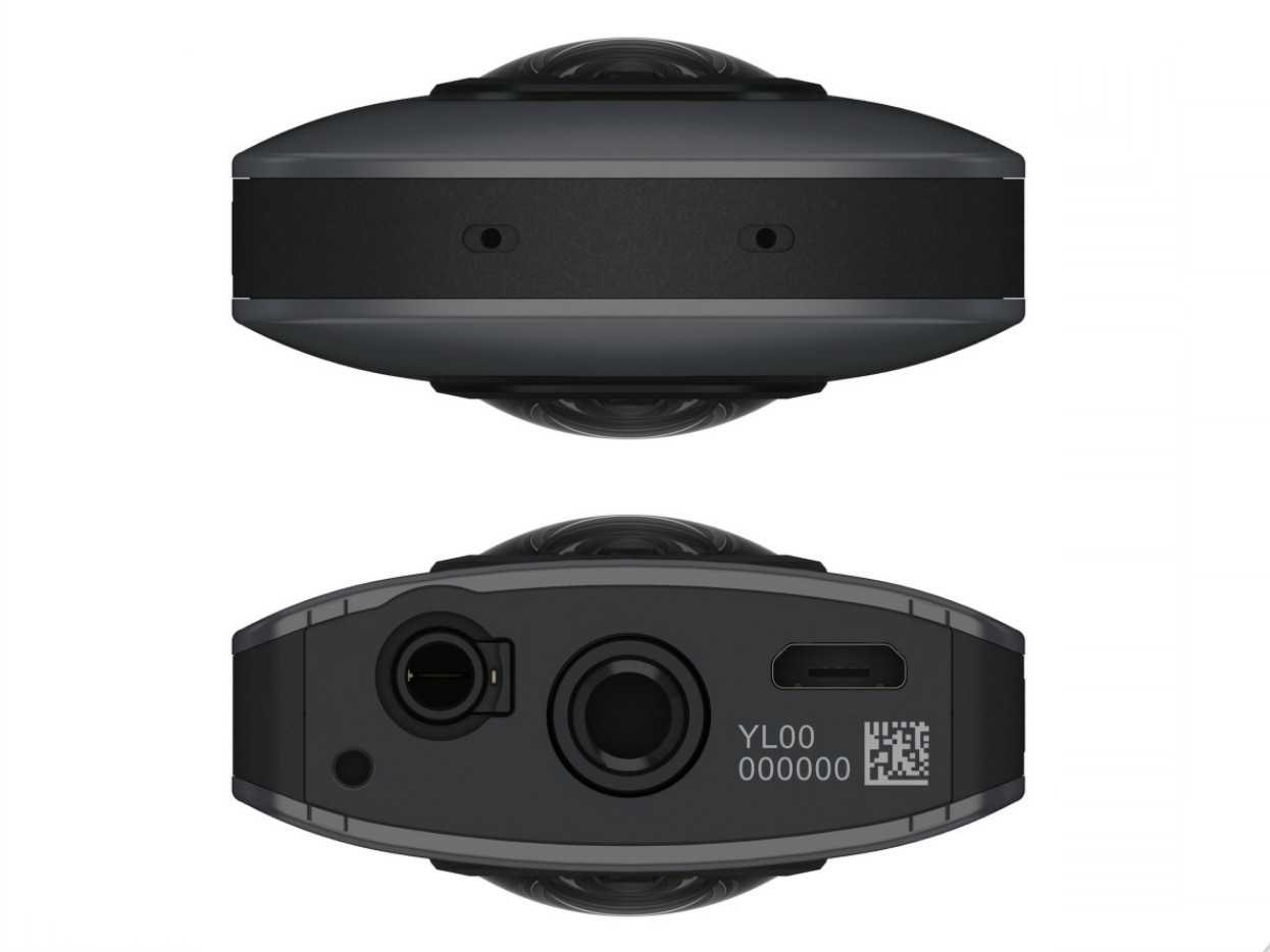 速度更快有4K、還能360收音！RICOH THETA V VR相機發表。（圖／記者鄭惟仁攝、翻攝自官網）