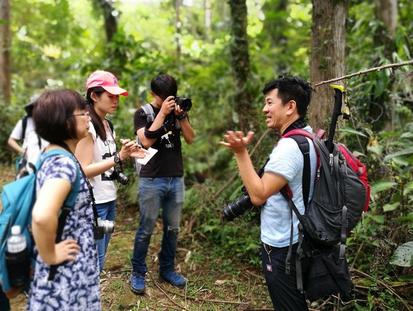 「2017新北登山節」活動代言人崔祖錫認為，金瓜寮蕨類步道是最平易近人的一條步道。