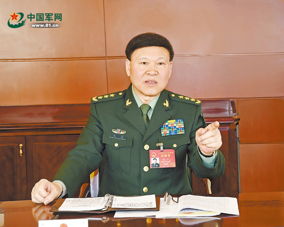 港媒傳出原中央軍委政治工作部主任張陽，因涉嫌嚴重違紀遭到調查。（圖／翻攝自中國軍網）