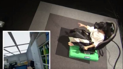 20樓7級強震到底多恐怖？坐上「VR飄移椅」保證濕的站起來
