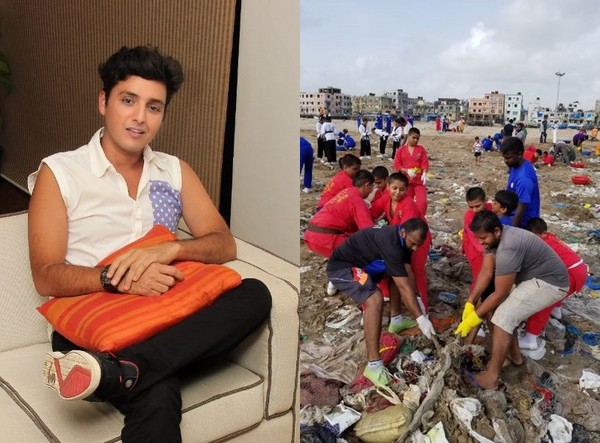 ▲▼ 印度熱血律師號召大眾淨灘,2年清500萬公斤垃圾。(圖/翻攝自推特/@AfrozShah1)
