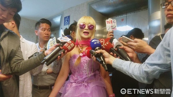 ▲「芭比主任」汪芊伶(汪君燕)。(圖/記者陳家祥攝)