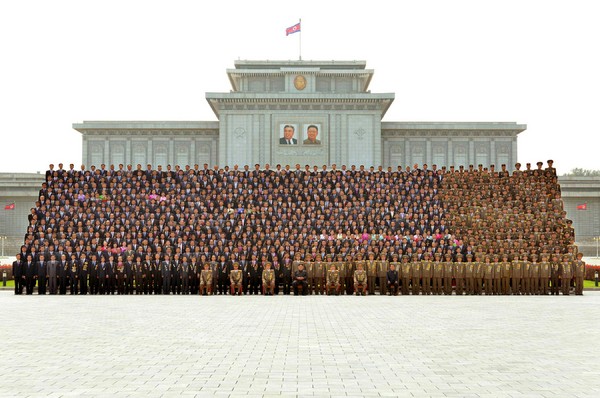 ▲金正恩，北韓，朝鮮，氫彈，飛彈，試射，科學家。（圖／視覺中國CFP）