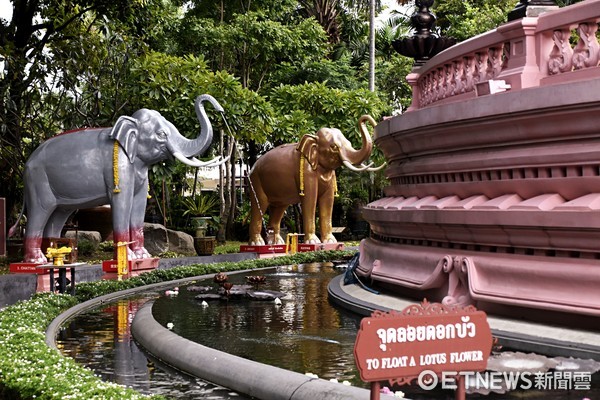 ▲泰國三頭象神博物館。（圖／記者陳涵茵攝）
