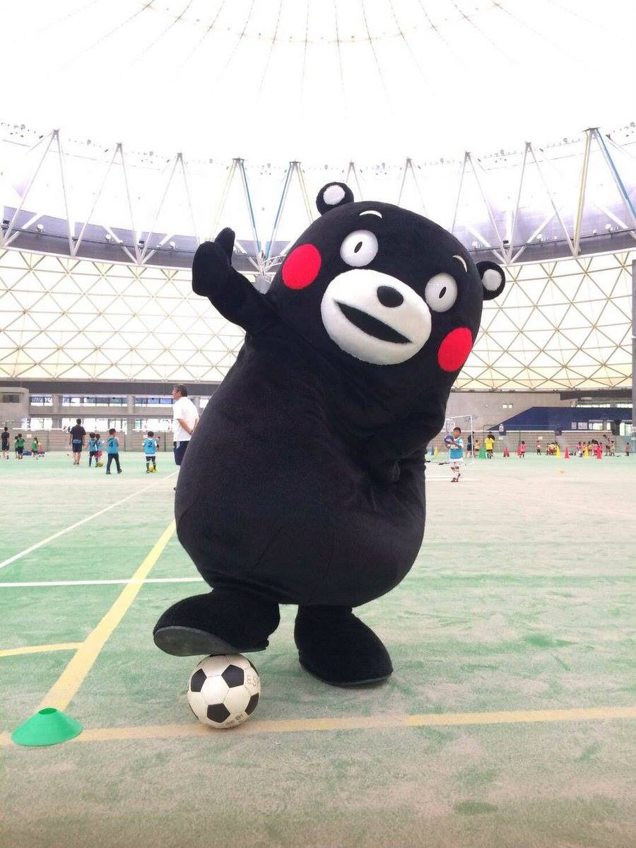 ▲▼熊本熊。（圖／翻攝自「くまモン Kumamon 熊本熊 Kawaii」粉專）