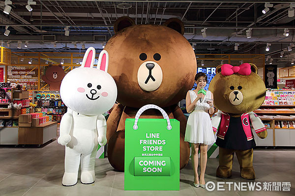 ▲ LINE FRIENDS STORE 新光三越台中中港店。（圖／記者鄭惟仁攝）