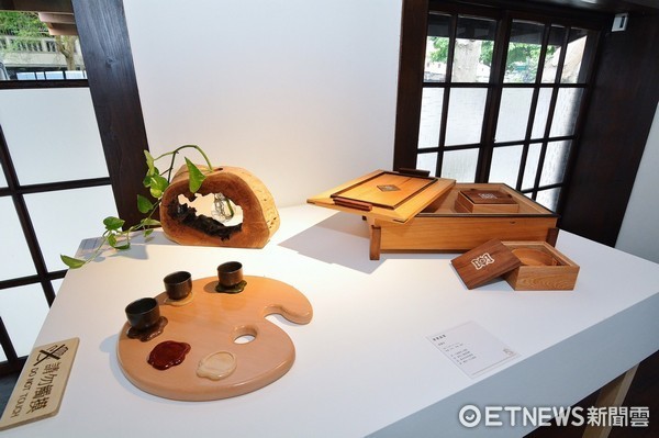 ▲大溪木藝生態博物館舉行、木人茶趣—茶家具與小木器創作展。 （圖／文化局提供）