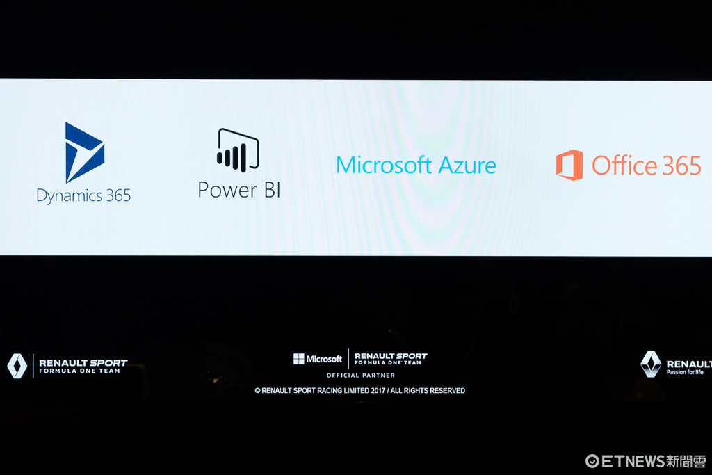 效率全面提升！淺談雷諾F1車隊藉微軟達成數位轉型目標。（圖／記者莊友直攝）