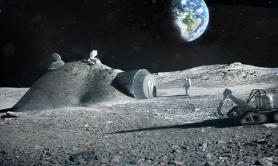住外太空就像這樣！歐太空署規劃「月球城鎮」 食衣住行育樂都有