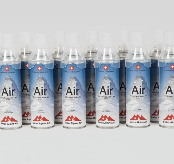 阿爾卑斯山開賣「空氣罐頭」！瞄準中國市場，附呼吸面罩狂吸（圖／swiss-alpineair）