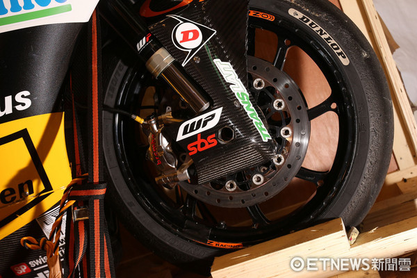 ▲台灣只有這一部！Moto2工廠賽車原裝現身　馬力重量1:1。（圖／記者張慶輝攝）
