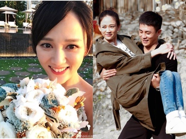 ▲陳喬恩爆出年底與杜淳結婚。（圖／翻攝陳喬恩、杜淳《旋風孝子》微博）