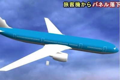 衰！飛機4kg零件2000公尺高落下　地面老司機開一半慘被爆擊