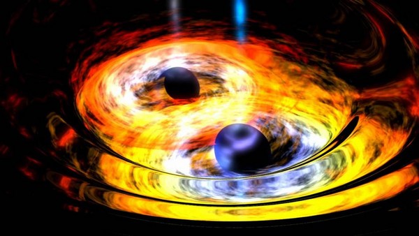 2巨大黑洞在18亿光年外相撞　科学家4度检测到重力波