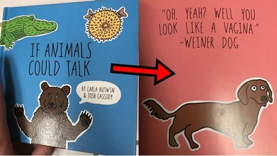 打開動物童書見「你長得像陰道」　奶奶送6歲孫差點吐血