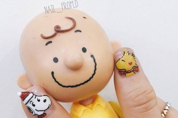 ▲2D美甲(圖/翻攝自@INSTAGRAM@son_greem_、@nail_thenail)