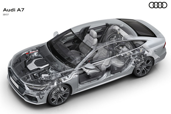 ▲第二代Audi A7正式亮相！美型斜背更霸氣＋更銳利。（圖／翻攝自Audi）