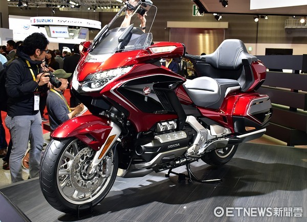 ▲陸地航母重機大進化！Honda Goldwing東京車展直擊。（圖／記者游鎧丞攝）