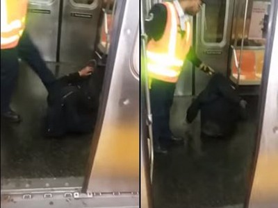 終站到了還不醒，拖行睡死醉漢，紐約地鐵員工付出慘痛代價
