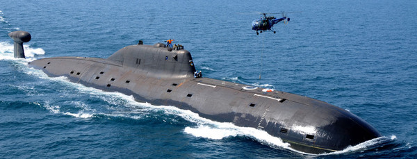 ▲▼印度海軍查克拉II號。（圖／翻攝自印度海軍官網）