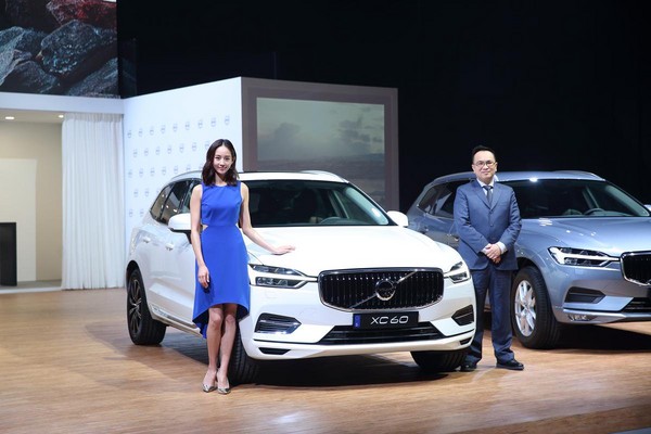 Volvo 發表新一代XC60還找了藝人張鈞甯出席代言。