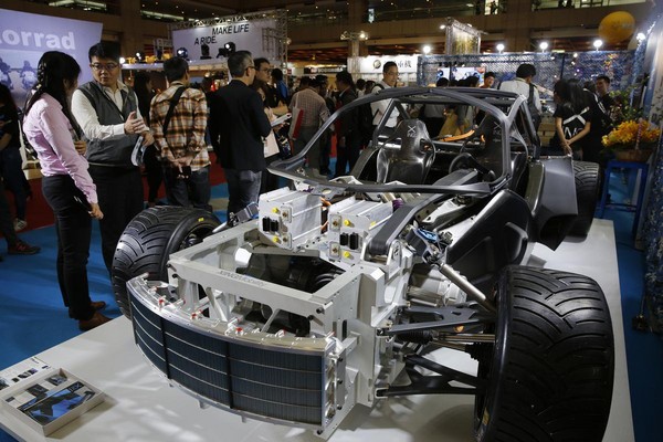 今年4月，行競帶著兼具賽道及越野性能的純電動超跑MISS R，首度在台北國際電動車展亮相。