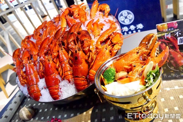 香港香港吃到飽推「龍蝦鍋」。（圖／用生命吃美食的艾莉絲奎恩花蕊七世提供）