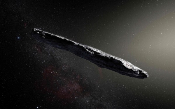 ▲小行星Oumuamua，是首個來自太陽系以外的星際訪客。（圖／翻攝自NASA）
