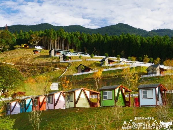 ▲新竹五峰鄉好麻吉私房景點親子露營地。（圖／何師父提供）