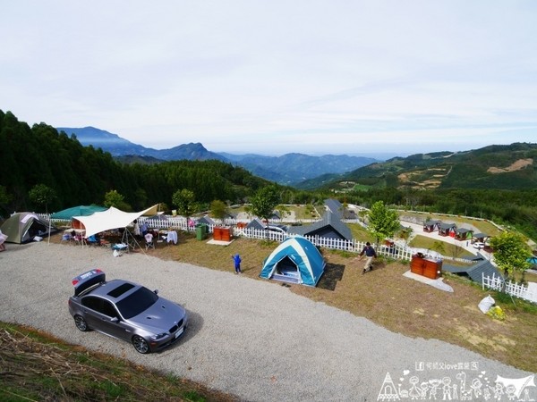 ▲新竹五峰鄉好麻吉私房景點親子露營地。（圖／何師父提供）