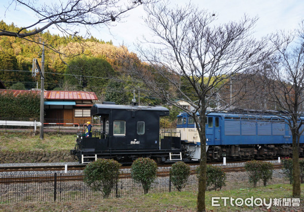 ▲廢棄車站變「鐵道文化村」　花3萬日圓就能學開爬山火車。（圖／記者嚴云岑攝）
