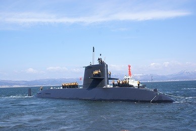 ▲▼日本自衛隊親潮級「親朝號」柴電潛艇（おやしお）。（圖／翻攝自日本海上自衛隊官網）2