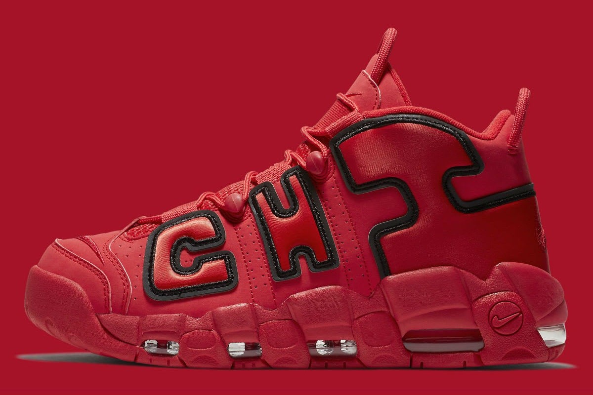 ▲Nike Air More Uptempo Chicago。（圖／翻攝自nike）