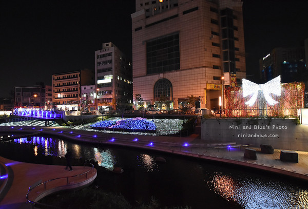 台中 柳川藍帶水岸。（圖／Nini and Blue 玩樂食記提供）