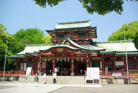 日本東京都江東區知名的「富岡八幡宮」神社。（圖／翻攝「東京的觀光官方網站」）