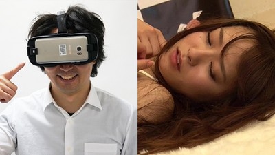 VR體驗「三人四手殘廢澡」讓男人爽到激叫　宅叔警告：別拔下眼罩