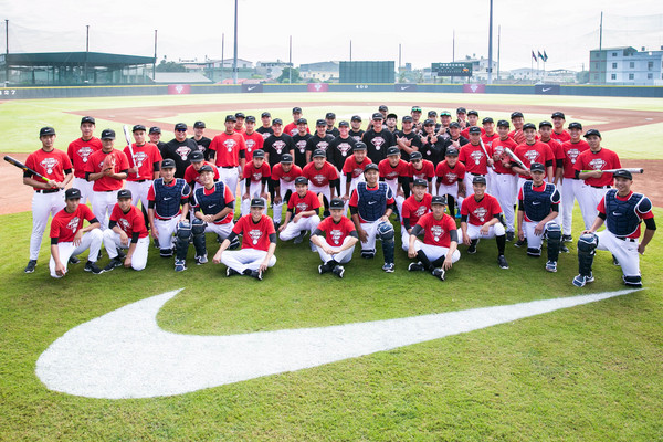 ▲第五屆NIKE臺灣青棒菁英訓練營於今日在屏東中信公益園區棒球場展開。（圖／NIKE提供）
