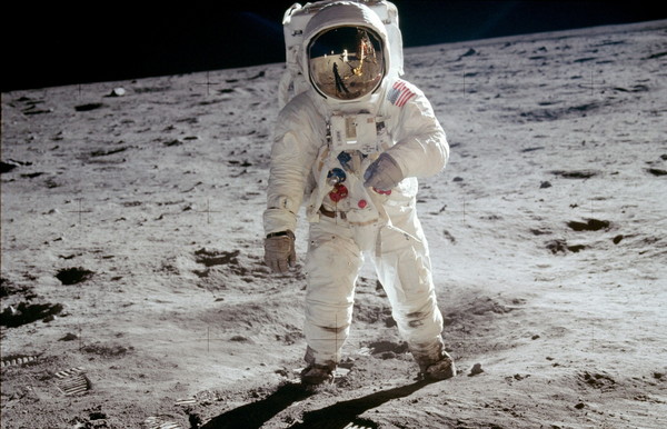 ▲阿姆斯壯登上月球，距今已經48年。（圖／台北天文館提供）