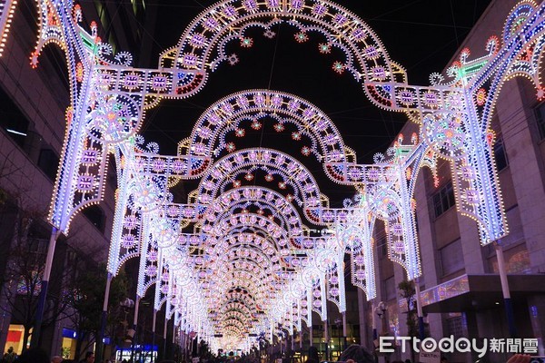 ▲▼神戶光雕，神戶LUMINARIE。（圖／記者蔡玟君攝）