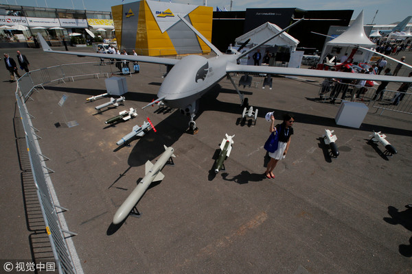 ▲▼由中國成都飛機設計研究所製造的翼龍系列無人機。（圖／CFP）