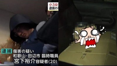 催淚瓦斯燒毀臉！男尾隨8歲幼女猛噴　犯案車內照網全嚇傻：金變態